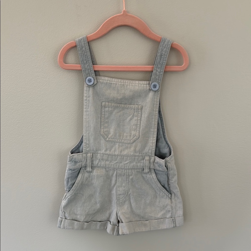 Gray Kids Overalls